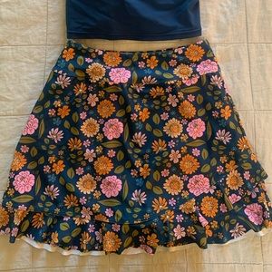 Lime Ricki Swim Skirt